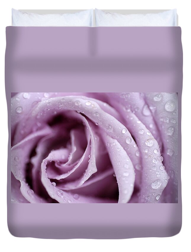 Rose Duvet Cover featuring the photograph Harmony by DArcy Evans