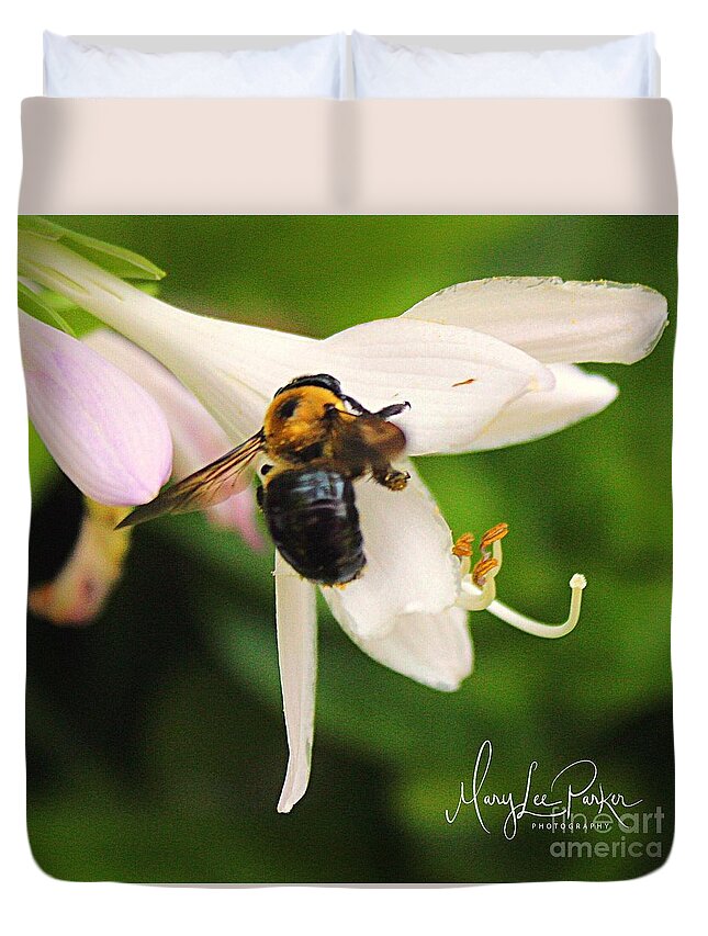 Photograph Duvet Cover featuring the photograph Harmony by MaryLee Parker