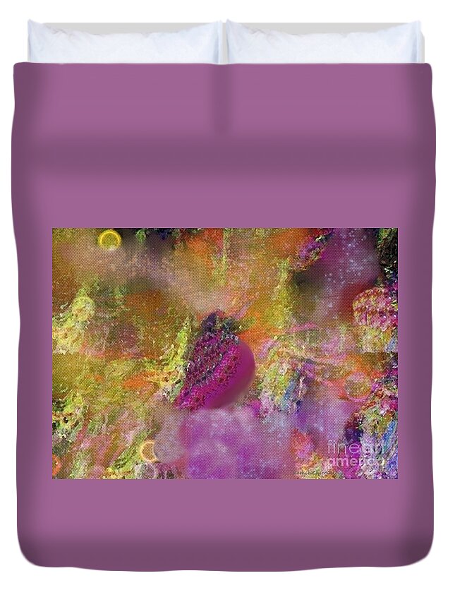 Photography Duvet Cover featuring the photograph Hidden Jewel by Kathie Chicoine