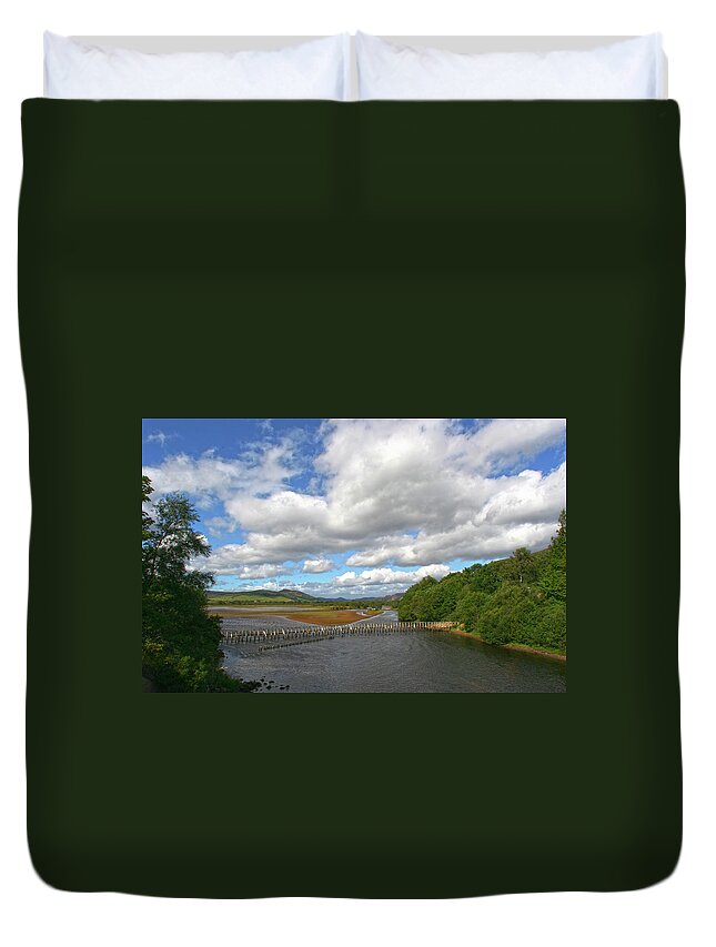 Scotland Duvet Cover featuring the photograph Highland Brora by Robert Och