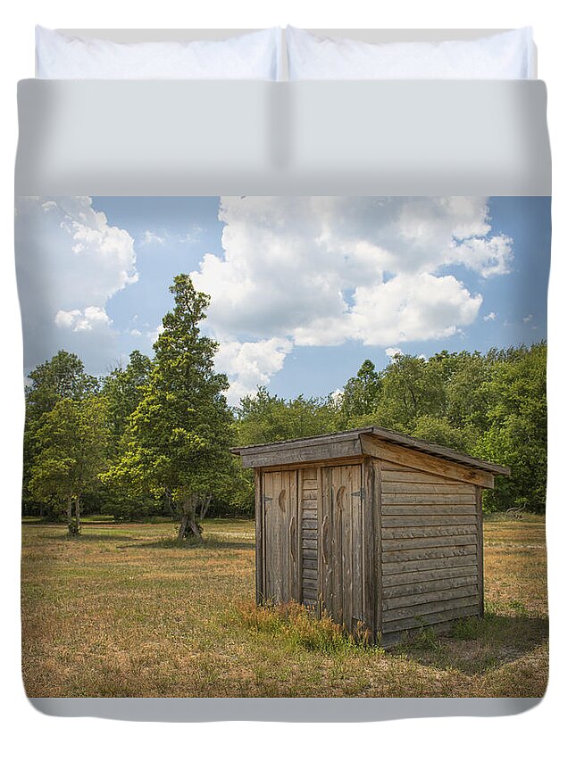 Kristia Adams Duvet Cover featuring the photograph His and Hers by Kristia Adams