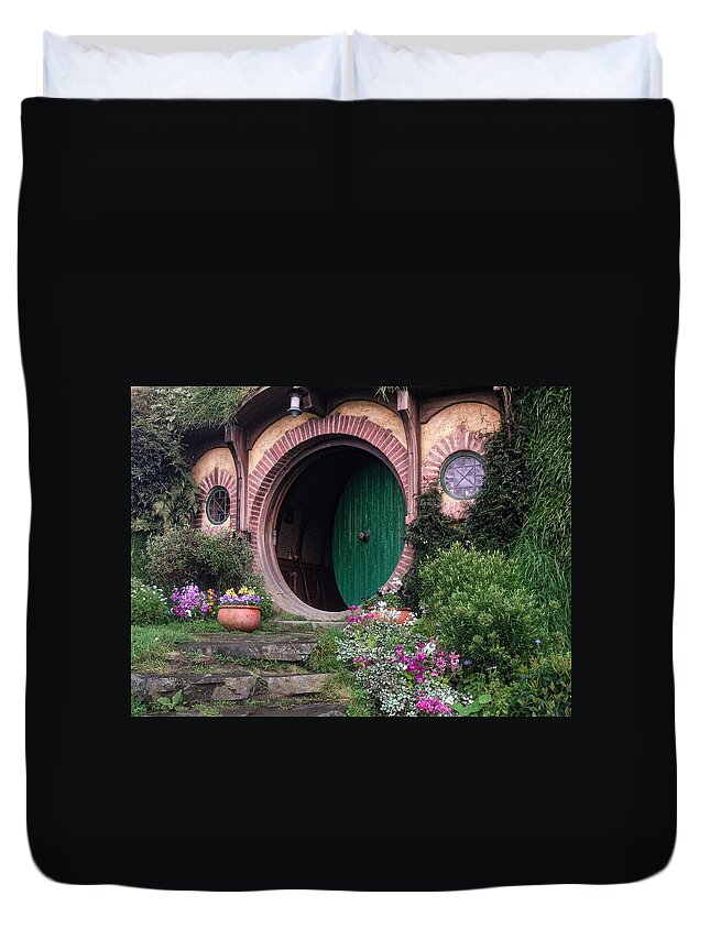 Photograph Duvet Cover featuring the photograph Hobbit House by Richard Gehlbach