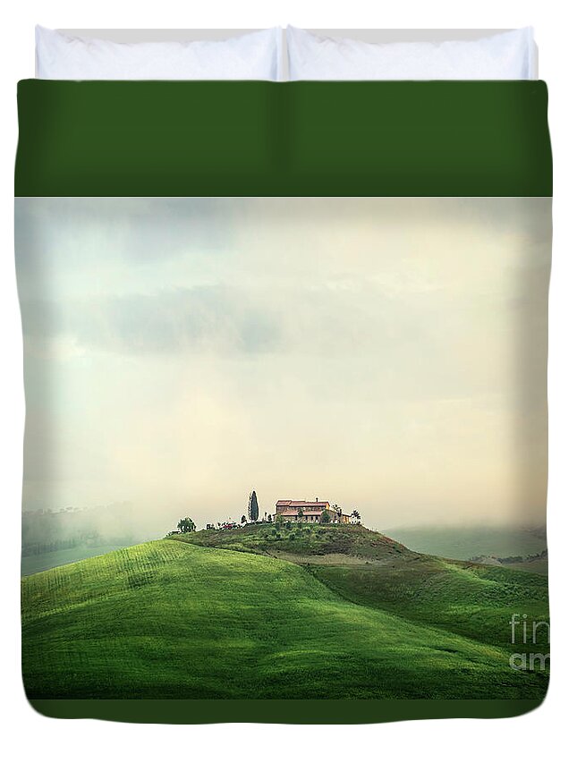 Kremsdorf Duvet Cover featuring the photograph House Of Rising Sun by Evelina Kremsdorf