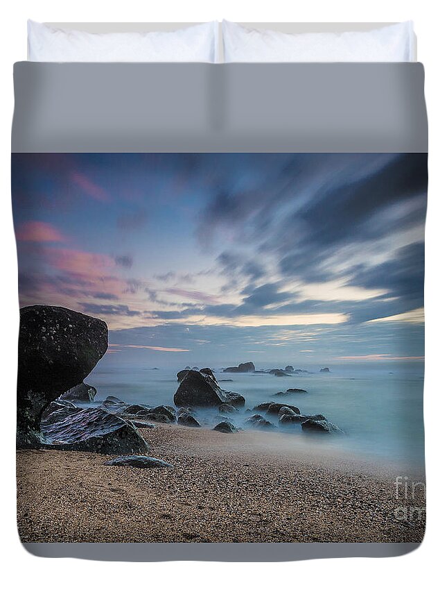 Dawn Duvet Cover featuring the photograph Hues of dawn by Howard Ferrier