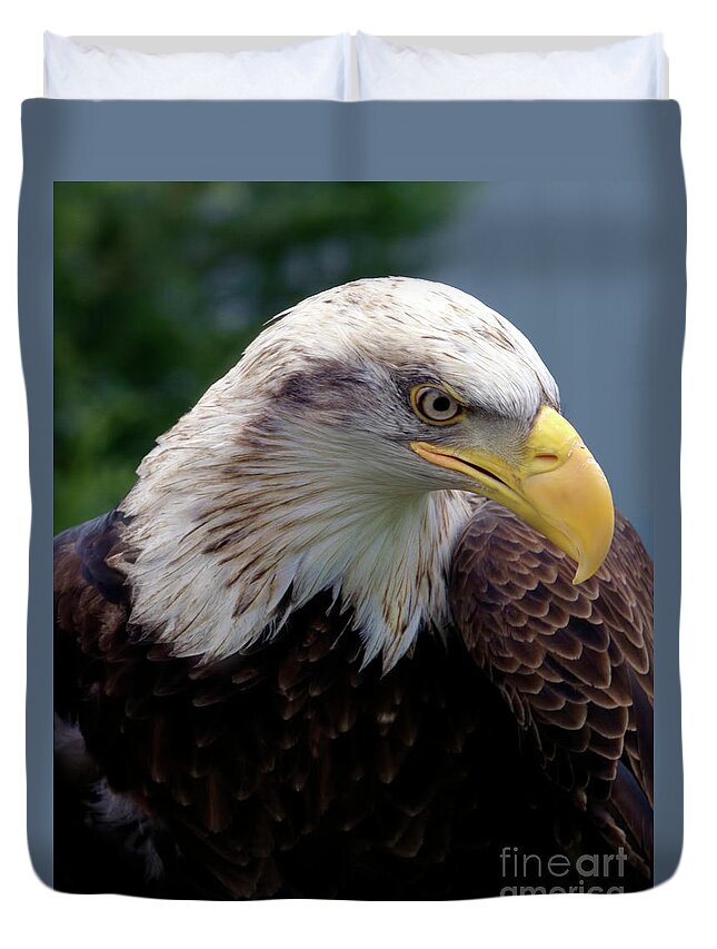 American Duvet Cover featuring the photograph Lethal Weapon by Stephen Melia