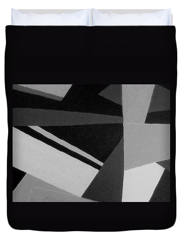 Abstract Duvet Cover featuring the photograph I M Your Man Detail 2 by Dick Sauer