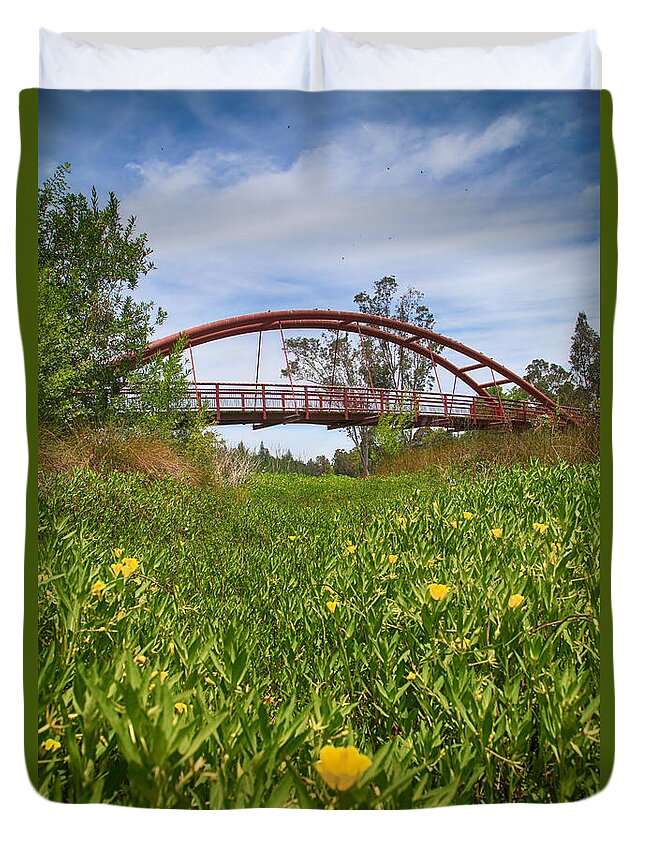 Vasona County Park Duvet Cover featuring the photograph If I'd Known Then by Laurie Search