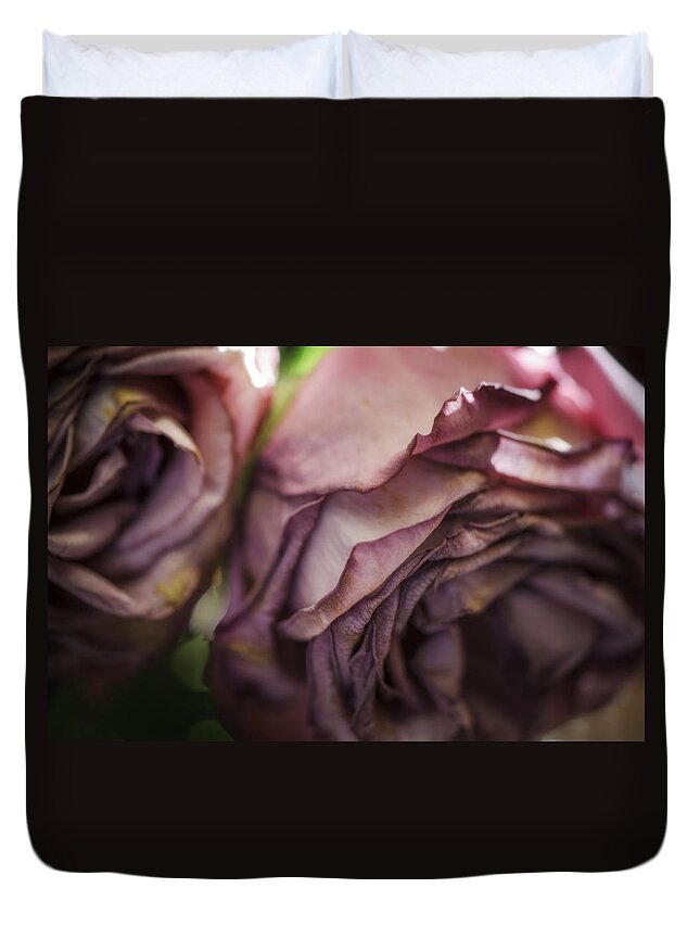 2015 Duvet Cover featuring the photograph If You Whisper Softly In My Ear by Sandra Parlow