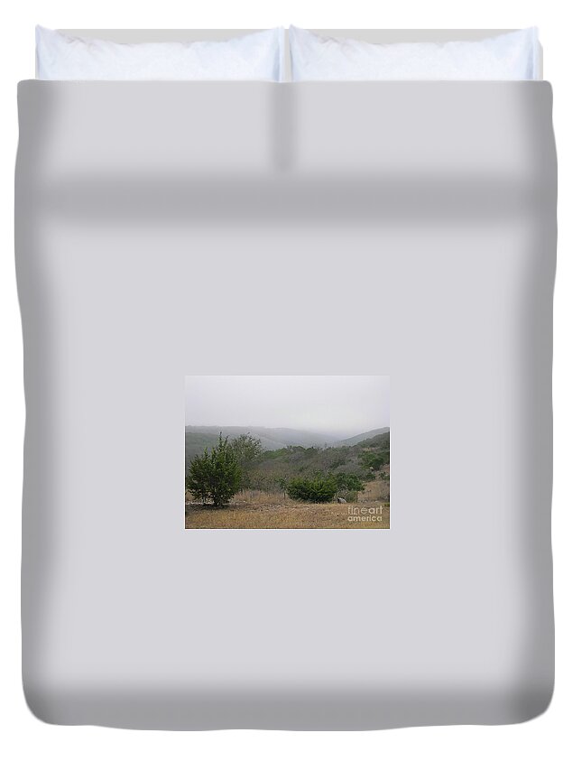 Novel Duvet Cover featuring the photograph Image Included in Queen the Novel - Texas Hill Country Enhanced by Felipe Adan Lerma