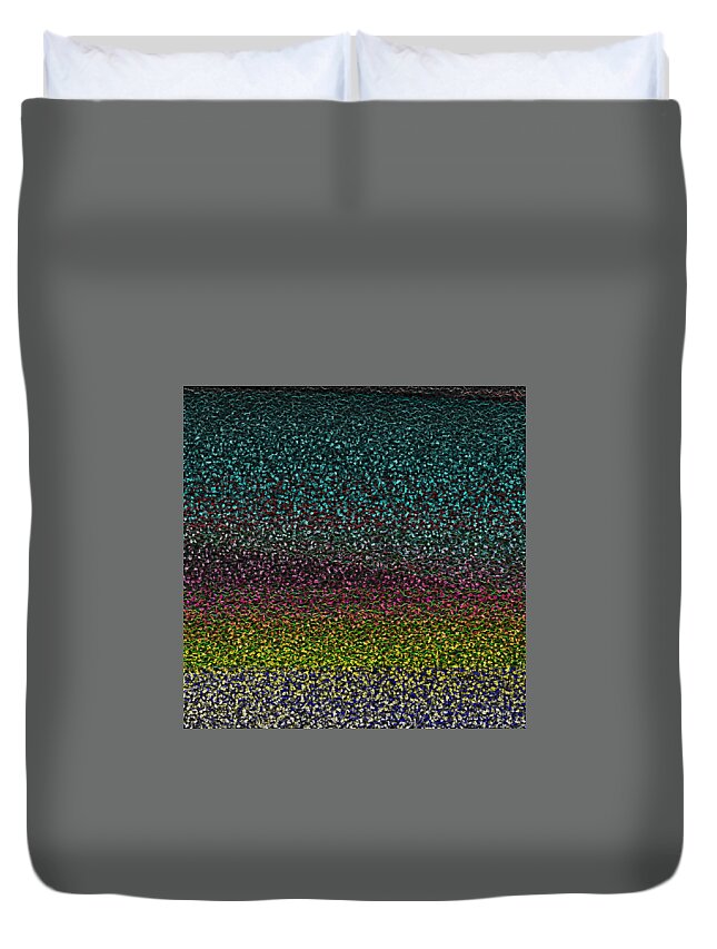 Art Duvet Cover featuring the digital art Imbrancante by Jeff Iverson