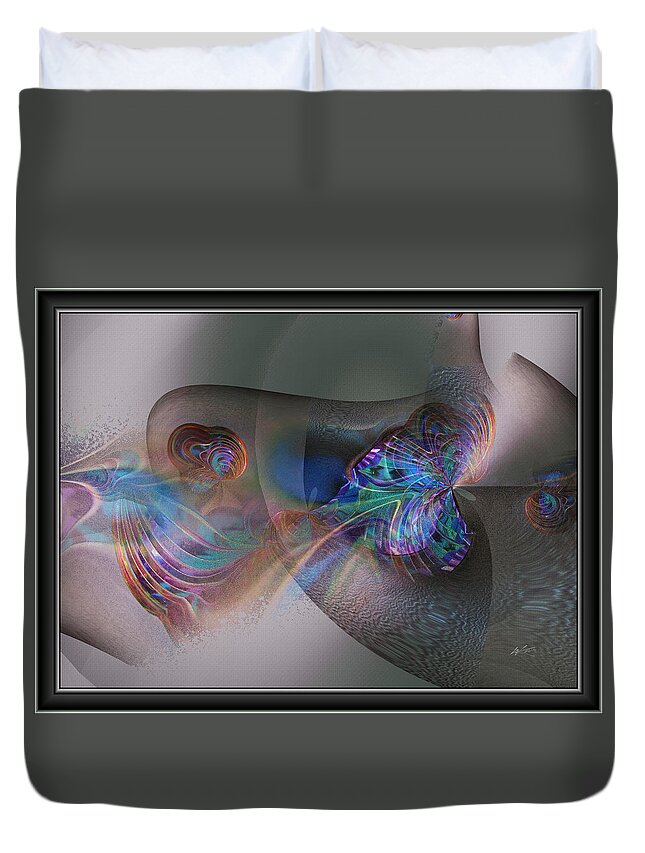 In Your Dreams Duvet Cover featuring the digital art In Your Dreams by Kiki Art