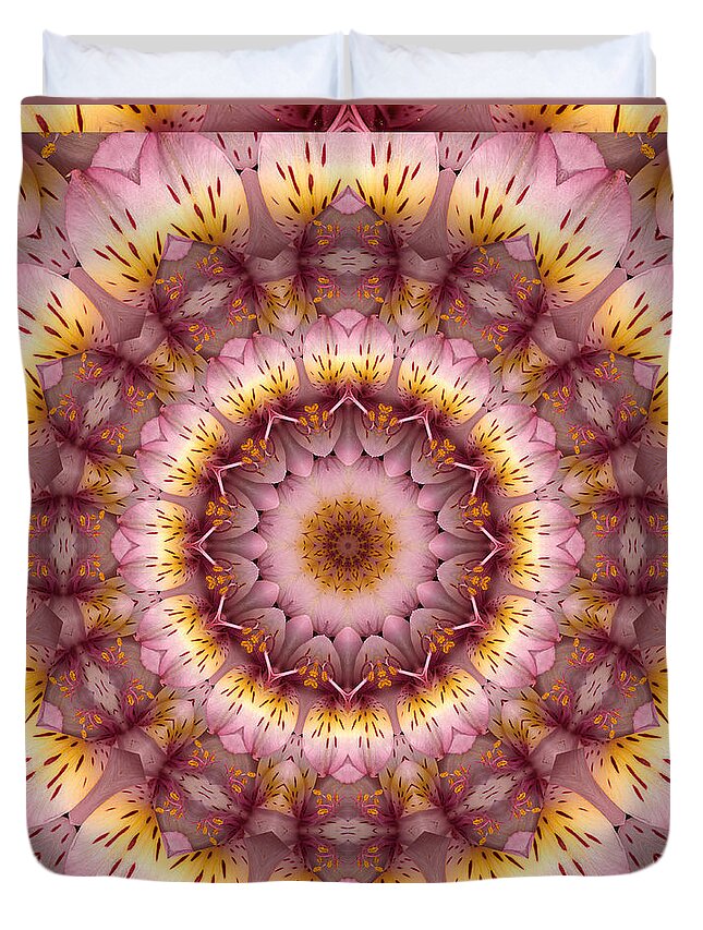 Mandalas Duvet Cover featuring the photograph Inspiration by Bell And Todd