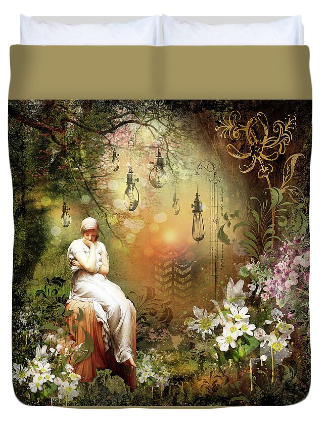 Inspiration Duvet Cover featuring the photograph Inspiration by Carla Parris