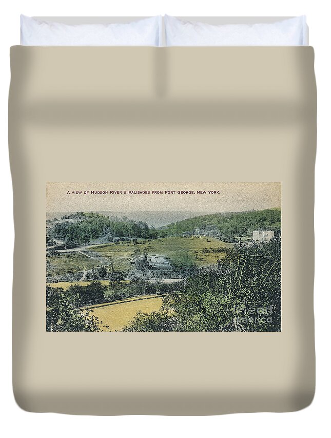 Inwood Duvet Cover featuring the photograph Inwood Postcard by Cole Thompson