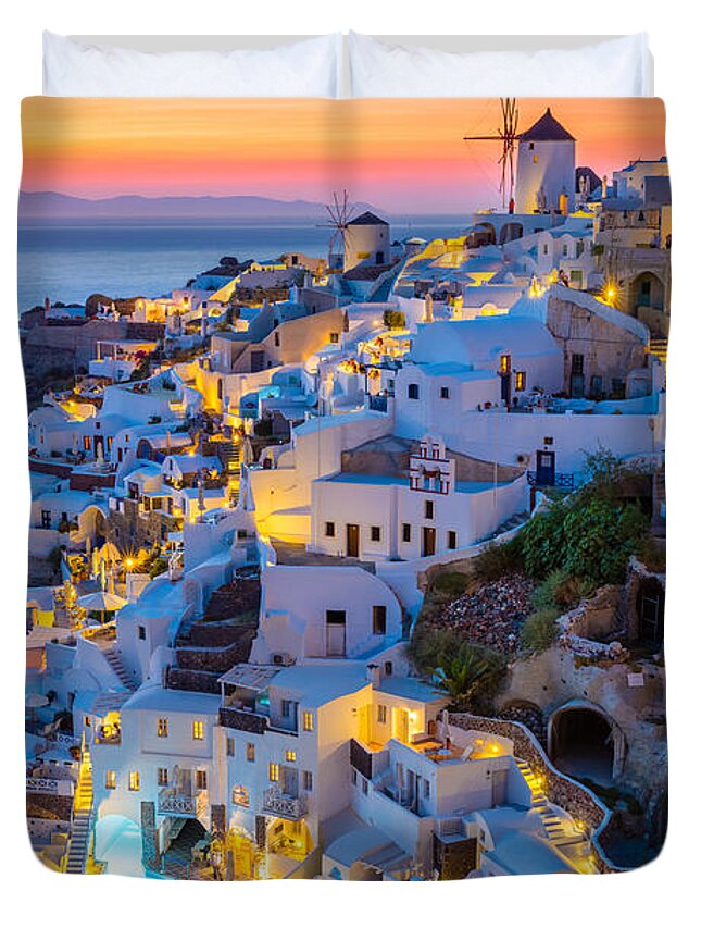 Designs Similar to Oia Sunset by Inge Johnsson