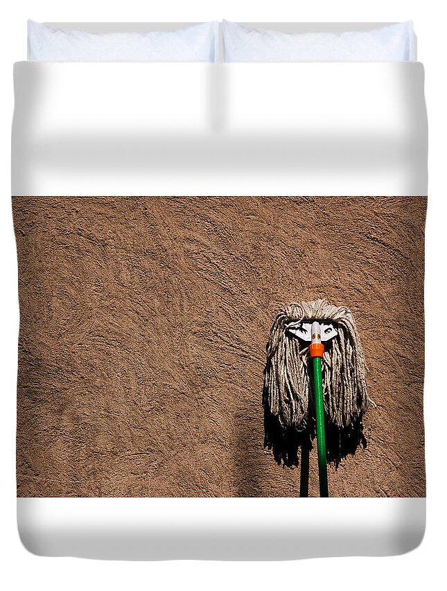 Urban Duvet Cover featuring the photograph Janet Orial Looking for a Good Time by Stuart Allen