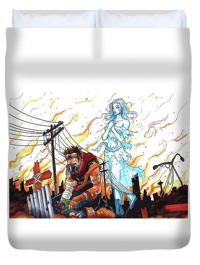 Jazza Studios Draw Duvet Cover For Sale By Sarief Tralala