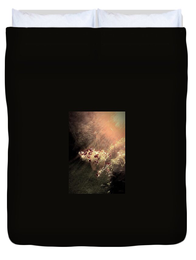 Sun Duvet Cover featuring the photograph Just Dreaming by Dani McEvoy