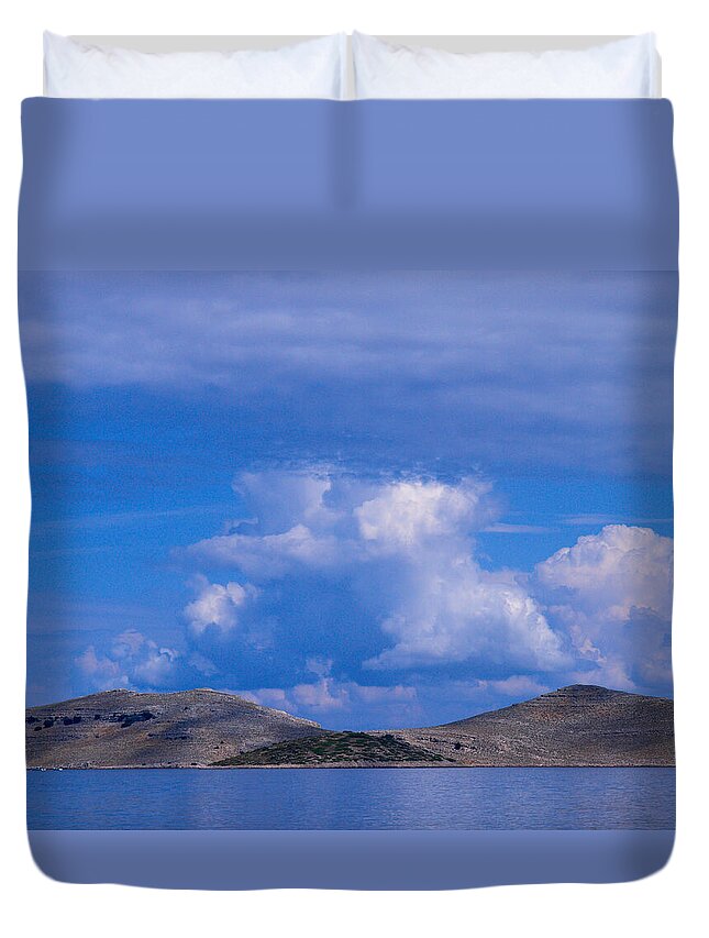 2012 Duvet Cover featuring the photograph Kornati National Park by Jouko Lehto