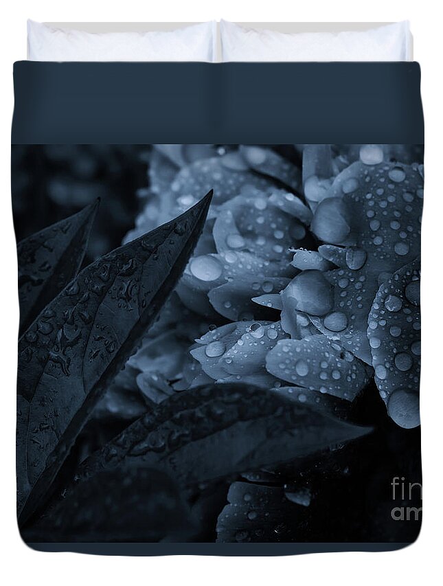 Lights Off Sparkle On Duvet Cover featuring the photograph Lights Off Sparkle On by Rachel Cohen