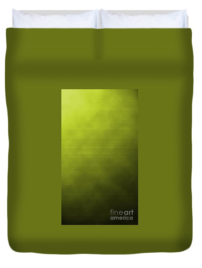 Tessuto Duvet Cover featuring the digital art Lime Fabric by Archangelus Gallery