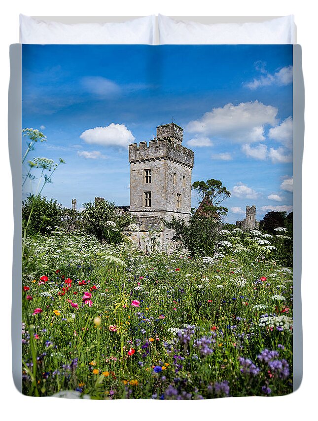 Lismore Castle Gardens Duvet Cover featuring the photograph Lismore Castle Gardens by Martina Fagan