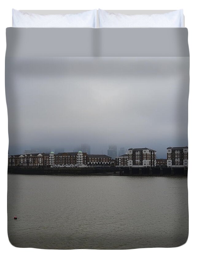 London Duvet Cover featuring the photograph London_2 by Maximilian Weber