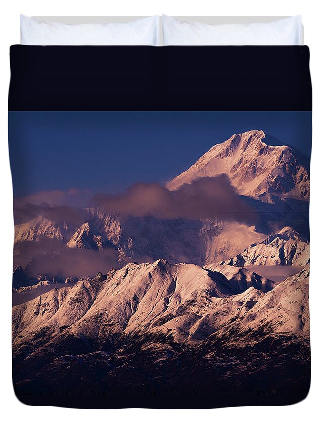 Majesty Duvet Cover featuring the photograph Majesty by Chad Dutson