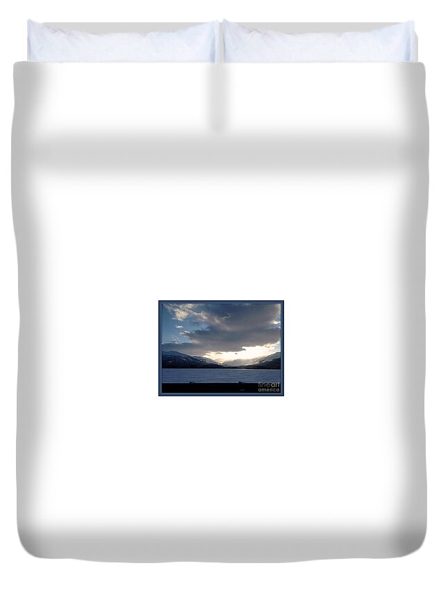  Duvet Cover featuring the photograph McKinley by James Lanigan Thompson MFA