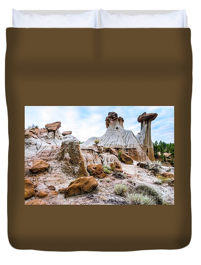 Mikoshika State Park Duvet Cover featuring the photograph Mikoshika State Park by Gary Beeler