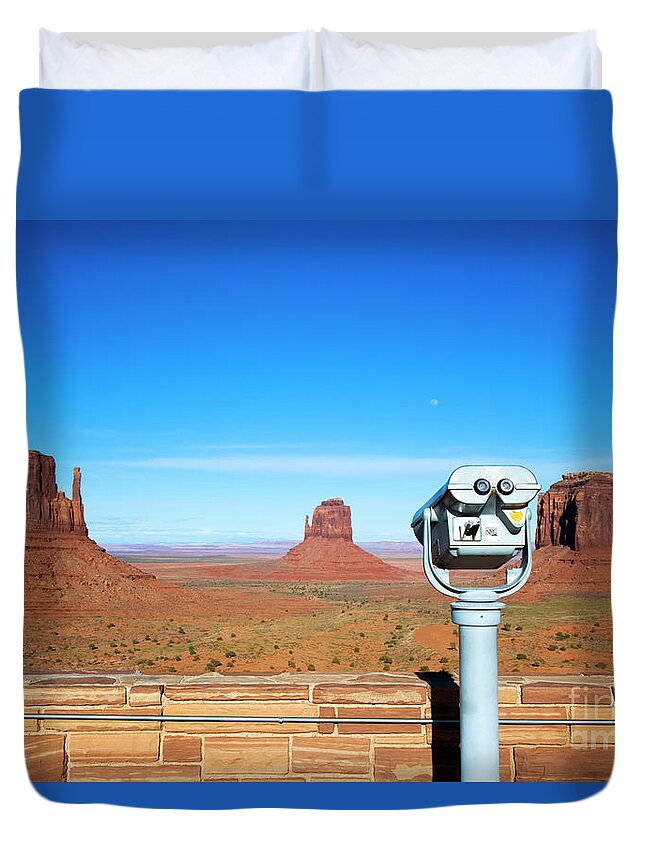 Monument Duvet Cover featuring the photograph Monument Valley, USA by Damian Davies