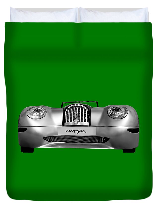 Morgan Duvet Cover featuring the photograph Morgan Aero 8 by Scott Carruthers