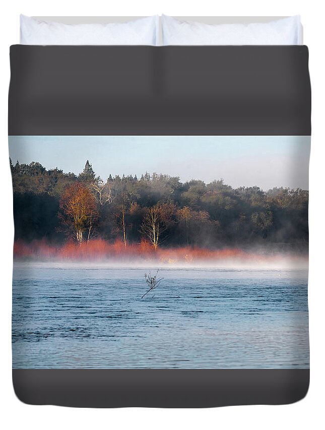Morning Duvet Cover featuring the photograph Morning Beauty by Janet Kopper
