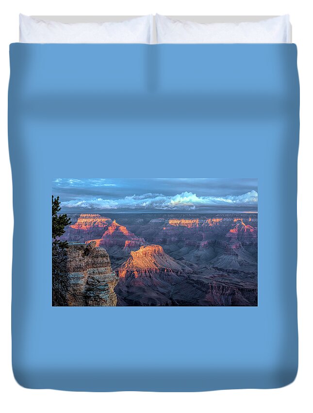 John Bailey Duvet Cover featuring the photograph Morning Glory by John M Bailey