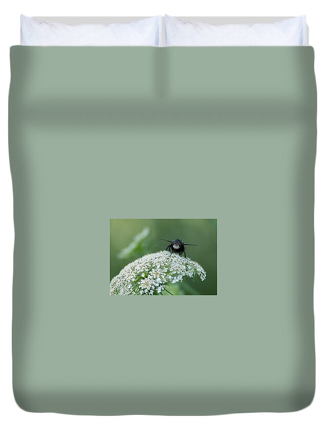 Plant Duvet Cover featuring the photograph Nature Up Close by Holden The Moment