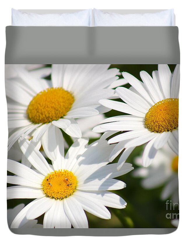 Yellow Duvet Cover featuring the photograph Nature's Beauty 55 by Deena Withycombe