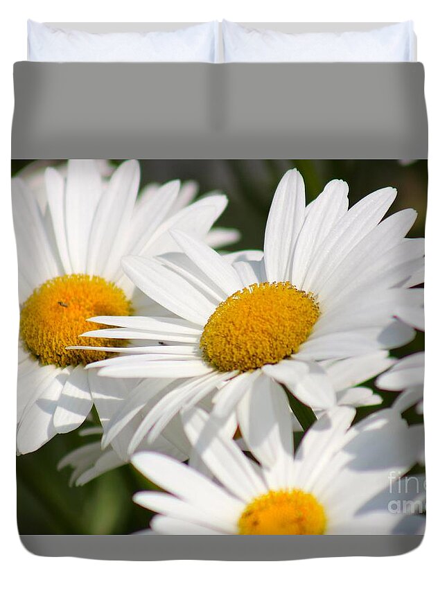 Yellow Duvet Cover featuring the photograph Nature's Beauty 56 by Deena Withycombe