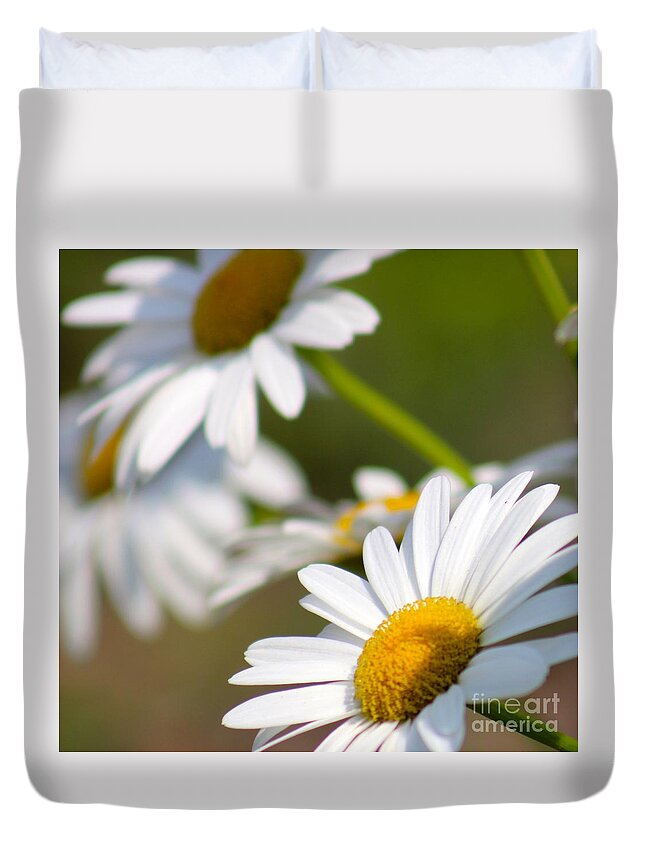 Yellow Duvet Cover featuring the photograph Nature's Beauty 58 by Deena Withycombe