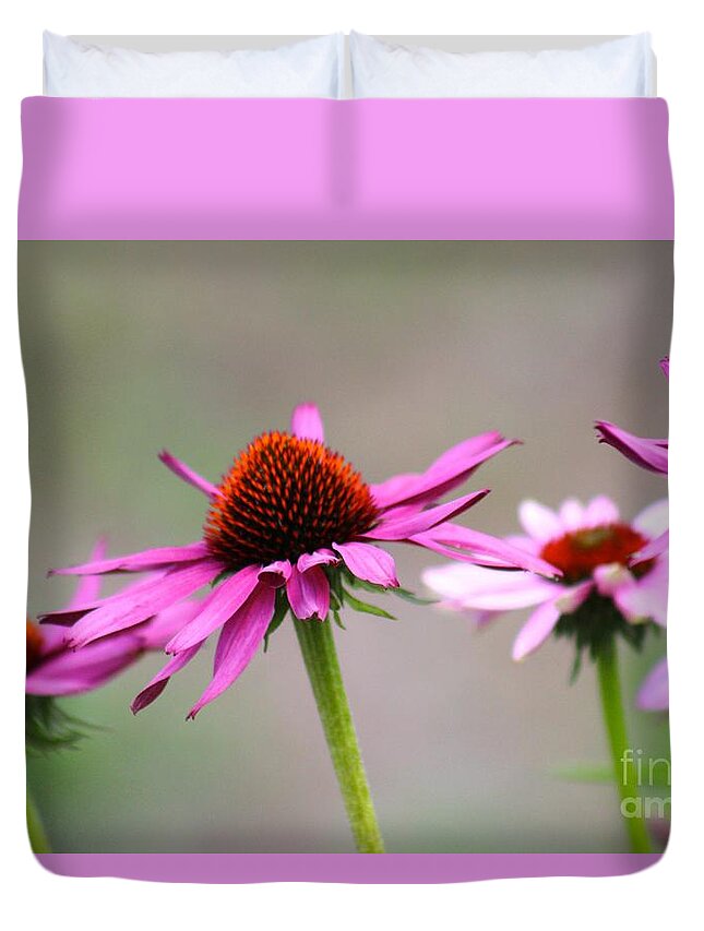 Pink Duvet Cover featuring the photograph Nature's Beauty 81 by Deena Withycombe