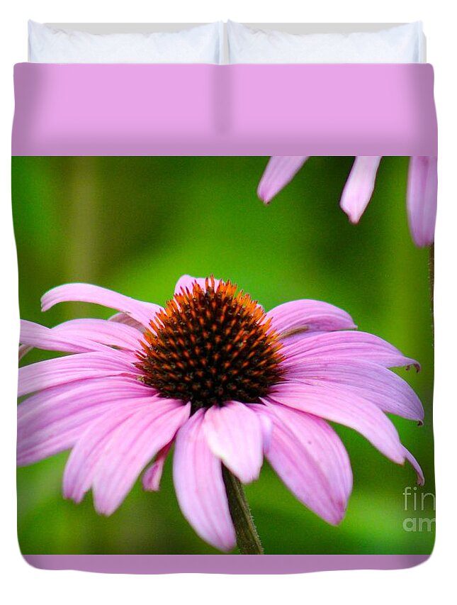 Pink Duvet Cover featuring the photograph Nature's Beauty 86 by Deena Withycombe