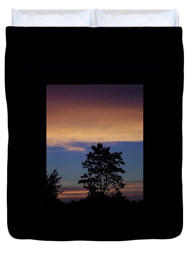 Landscape Duvet Cover featuring the photograph Natures Palette by Traci Goebel