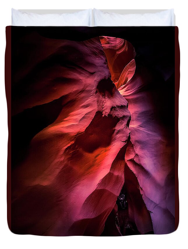 Amazing Duvet Cover featuring the photograph Navajo Chief by Peter Lakomy