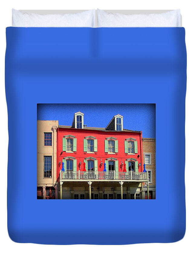 New Orleans Duvet Cover featuring the photograph New Orleans by Donna Spadola