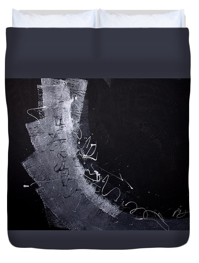 Abstract Duvet Cover featuring the painting No 64 by Peter Bethanis