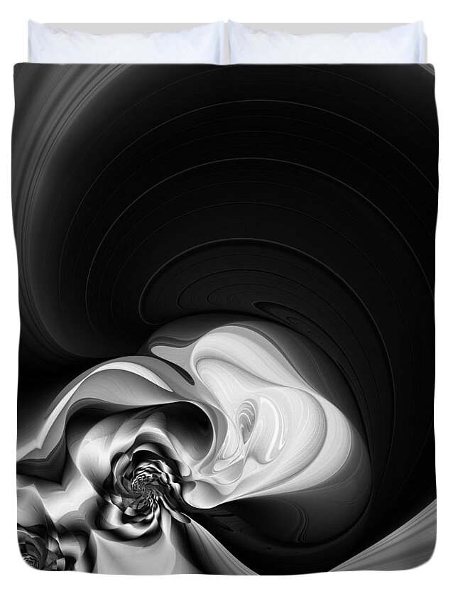 Vic Eberly Duvet Cover featuring the digital art Nocturne 3 by Vic Eberly
