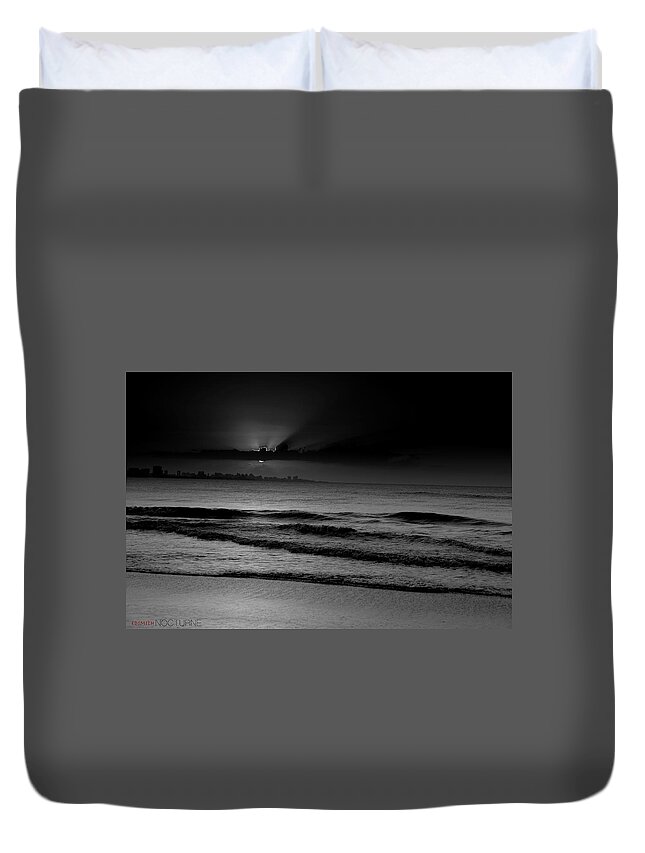 Nocturne Duvet Cover featuring the photograph Nocturne by Edward Smith