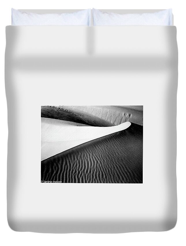 Oceano Dune Duvet Cover featuring the photograph Oceano Dune by Dr Janine Williams