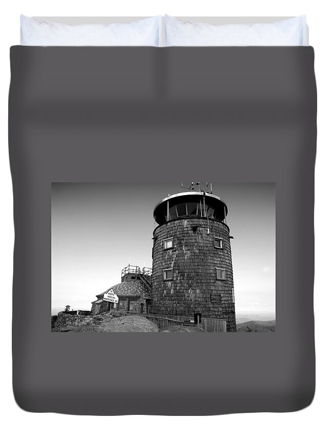 Whiteface Mountain New York Duvet Cover featuring the photograph Old Whiteface by David Lee Thompson