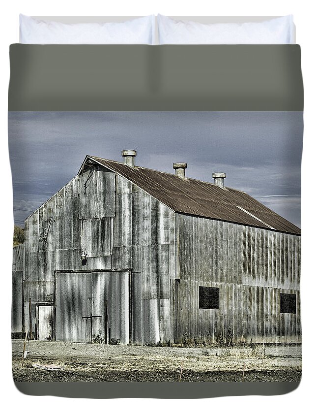 Napa Duvet Cover featuring the photograph On The Way To Napa by Judy Wolinsky