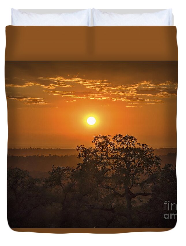 One More Day Duvet Cover featuring the photograph One More Day by Mitch Shindelbower